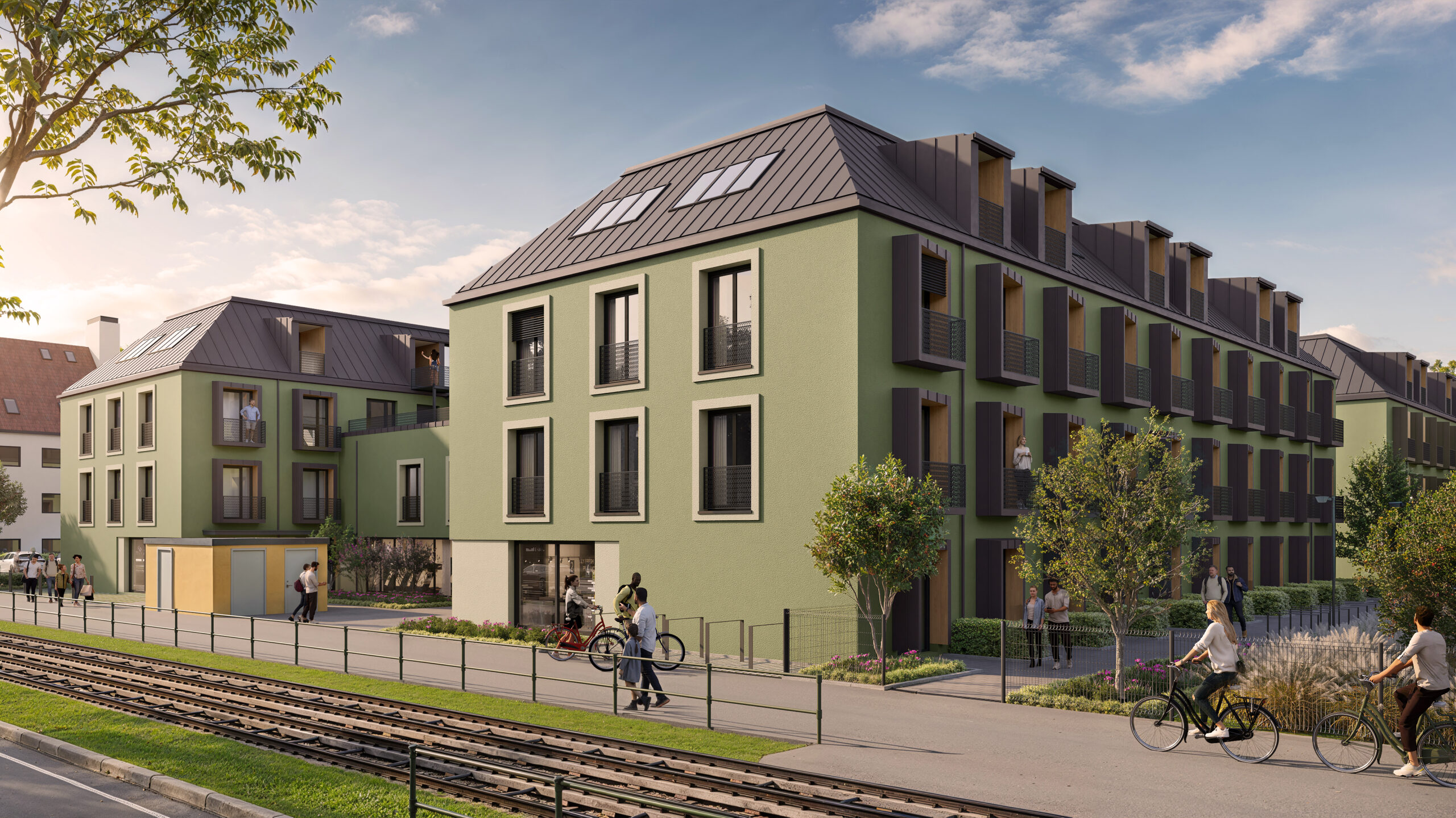 Unity Campus H232 – Außenansicht Augsburg-Haunstetten
