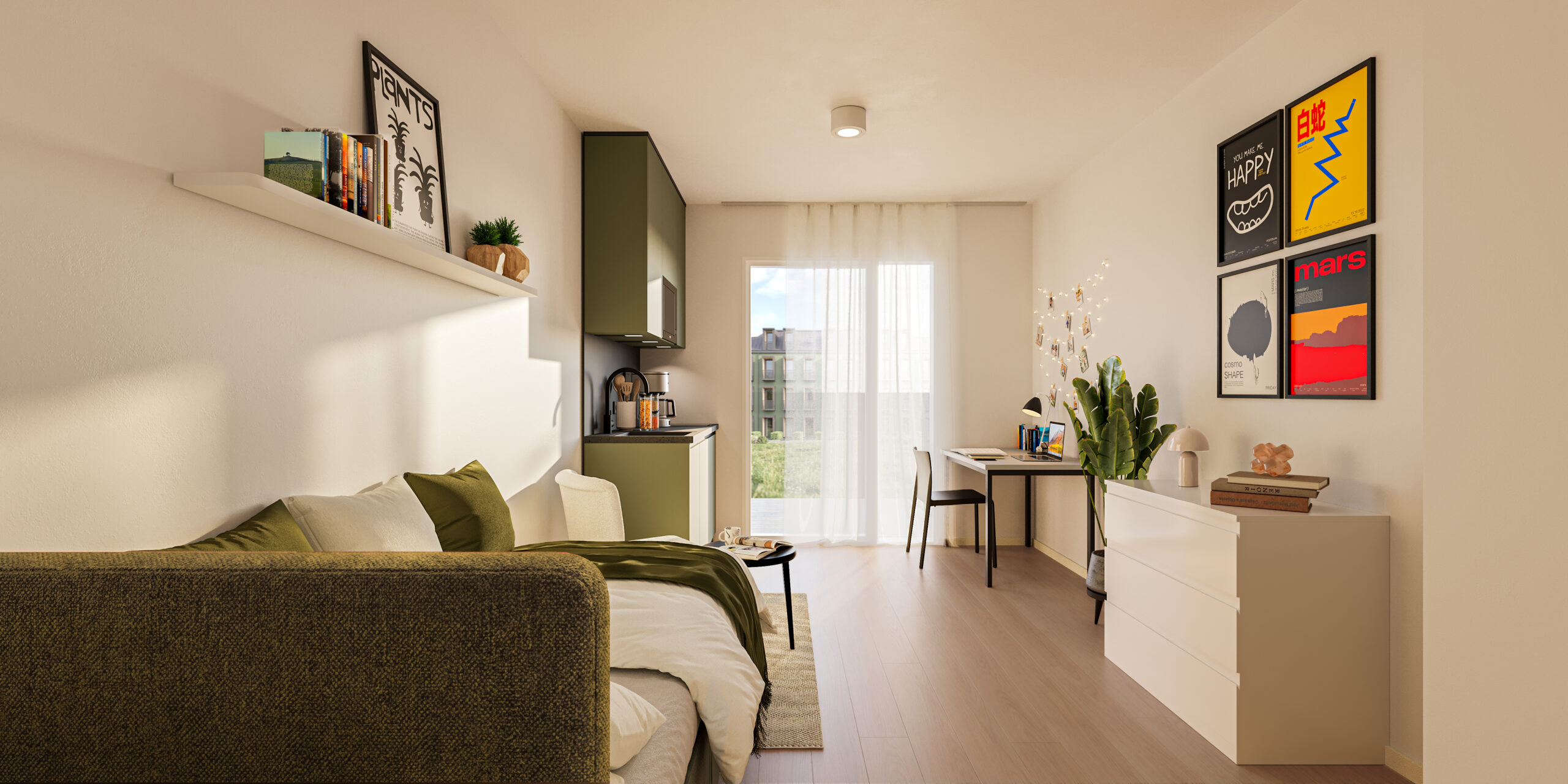 Base Nest – Erdgeschoss-Apartment