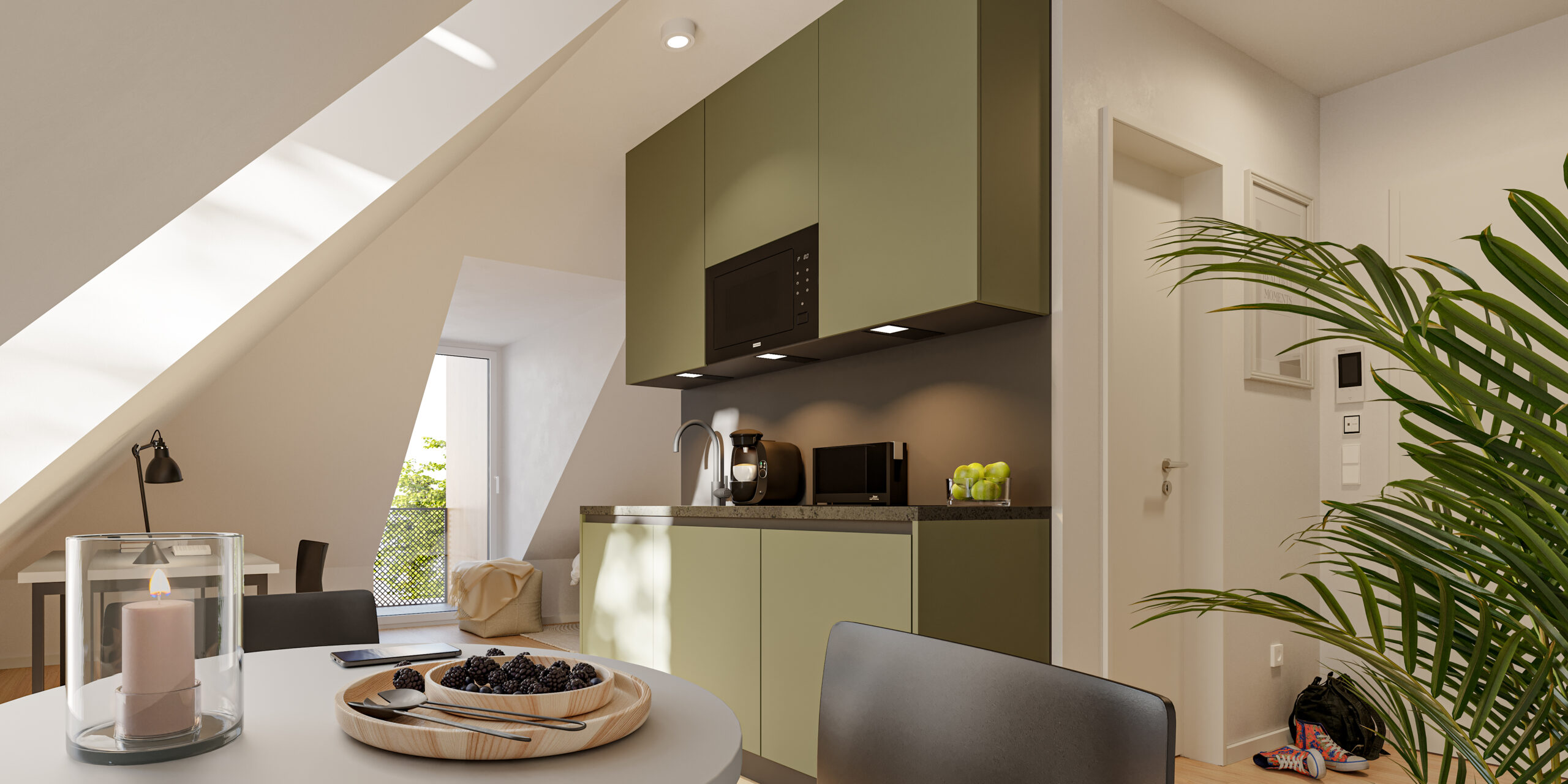 Roof Nest – Dachgeschoss-Apartment