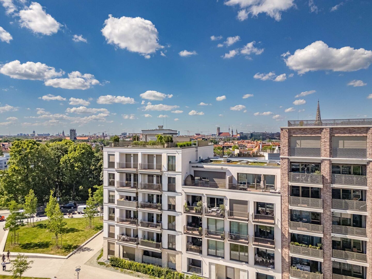 Hoch über München