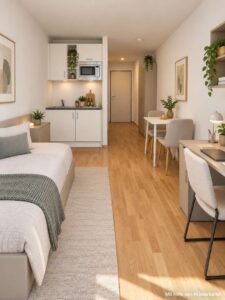 Wohnschlafzimmer